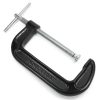 Tools Powerbuilt | Powerbuilt Heavy Duty 6 In. C-Clamp, Malleable Iron 648641