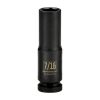 Tools Powerbuilt | Powerbuilt 3/8 In. Drive X 7/16 In. 6 Point Deep Impact Socket 647273