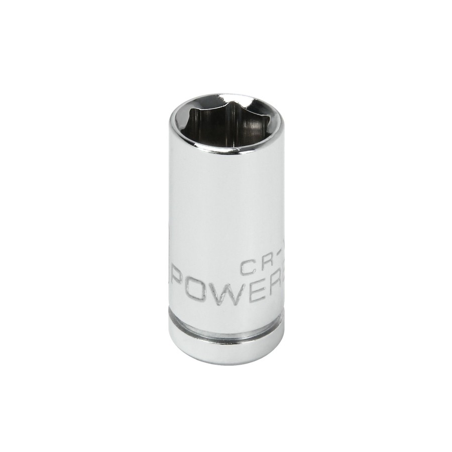 Tools Powerbuilt | Powerbuilt 1/4 Inch Drive X 8 Mm 6 Point Shallow Socket 648285