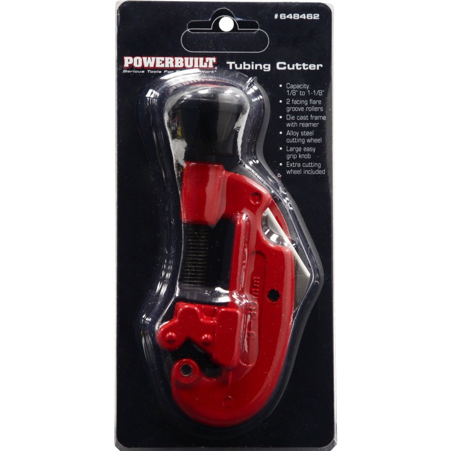 Tools Powerbuilt | Powerbuilt Standard Tubing Cutter 648462