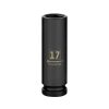 Tools Powerbuilt | Powerbuilt 1/2 Inch Drive X 17 Mm 6 Point Deep Impact Socket 647186