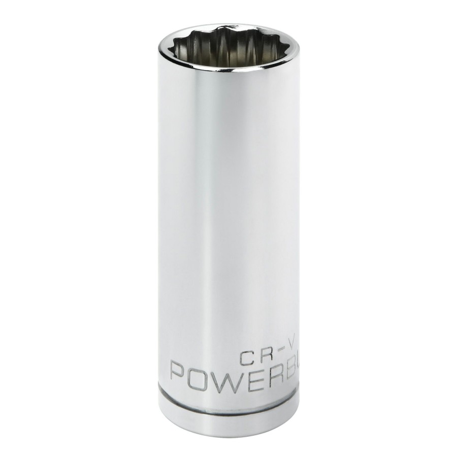 Tools Powerbuilt | Powerbuilt 1/2 In. Drive X 13/16 In. 12 Point Deep Socket 940135