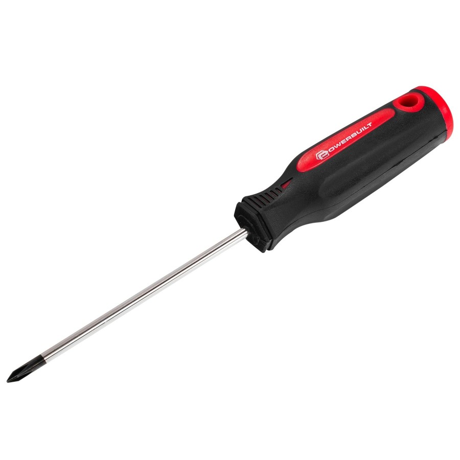 Tools Powerbuilt | Powerbuilt #0 X 3 Inch Phillips Screwdriver With Double Injection Handle 646161