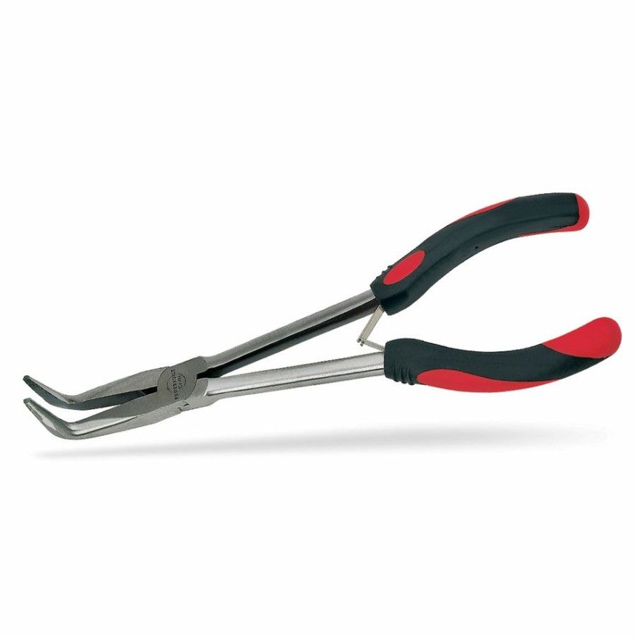 Tools Powerbuilt | Powerbuilt 11 Inch 90 Long Reach Long Nose Pliers 640862