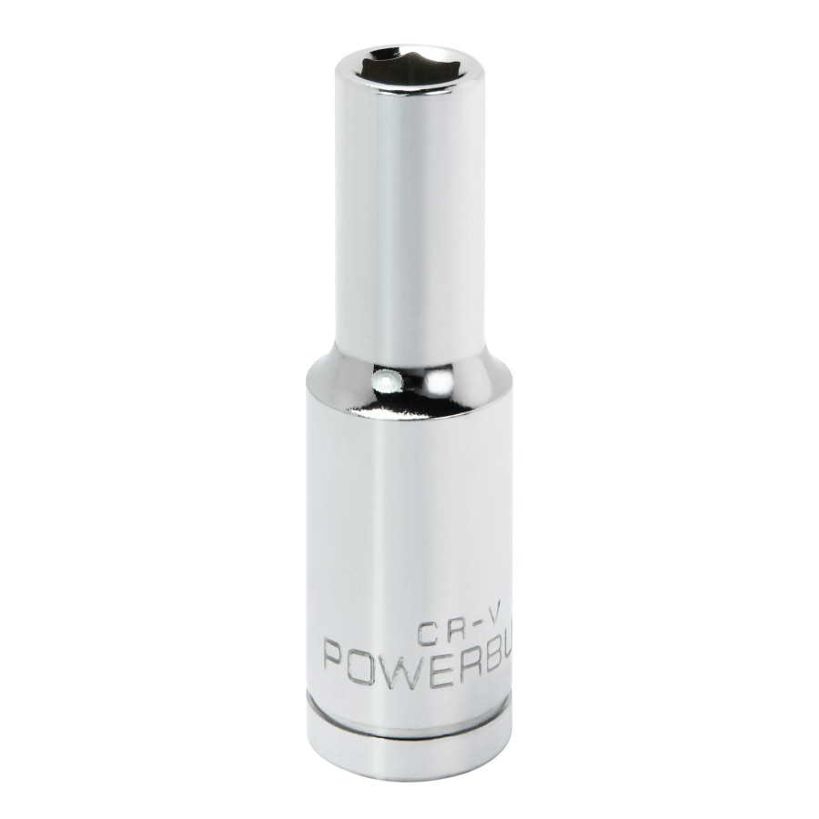 Tools Powerbuilt | Powerbuilt 1/2 Inch Drive X 3/8 Inch 6 Point Deep Socket 642324