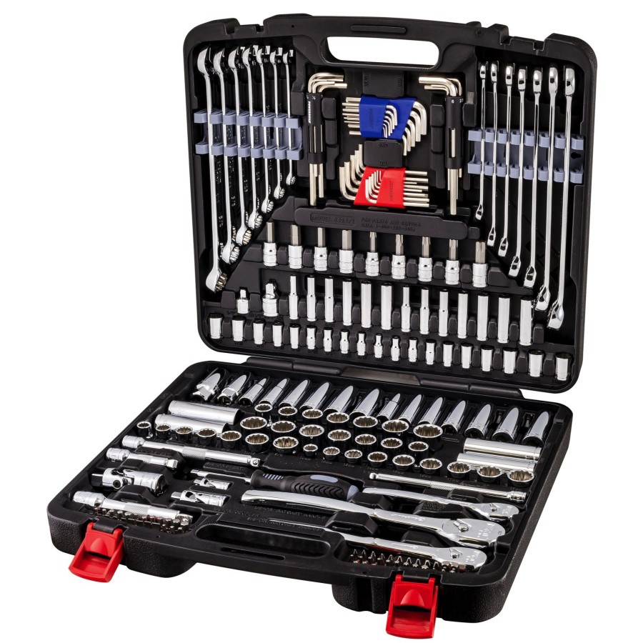 Tools Powerbuilt | Powerbuilt 200 Piece Master Mechanic'S Service Tool Set 642472