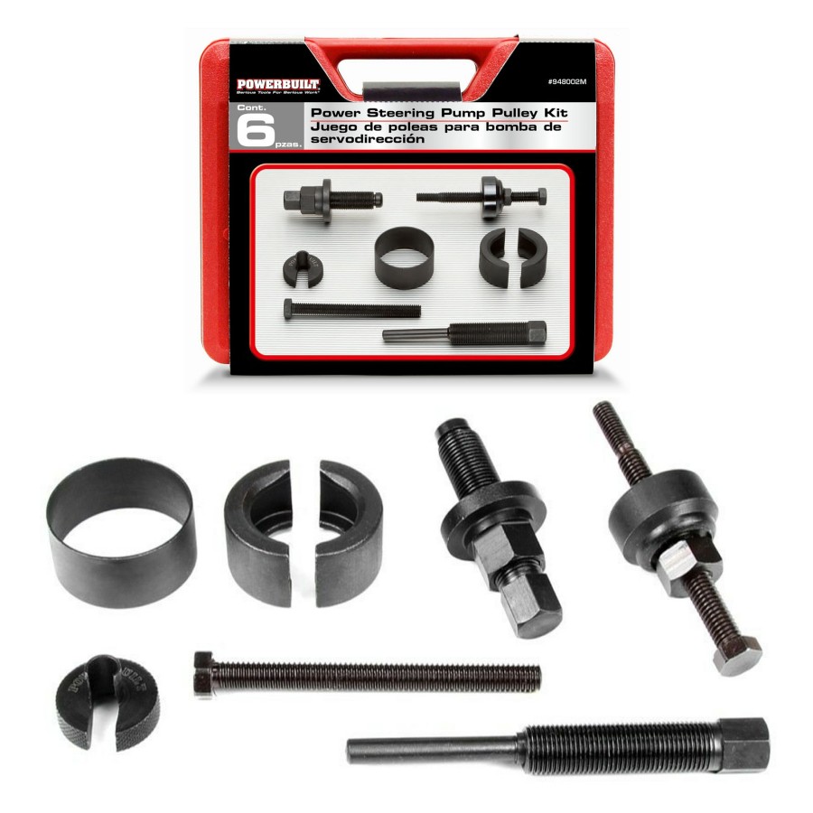 Tools Powerbuilt | Powerbuilt Power Steering Pump Pulley Kit 948002