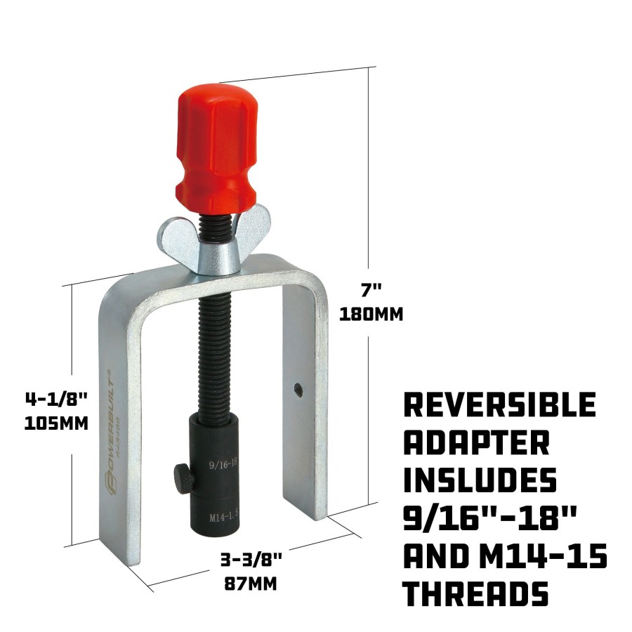 Tools Powerbuilt | Powerbuilt Steering Wheel Lock Plate Remover 648466