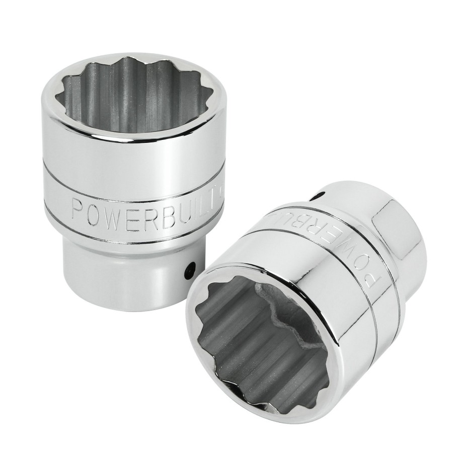 Tools Powerbuilt | Powerbuilt 3/4 Inch Drive X 1-5/8 Inch 12 Point Shallow Socket 643212