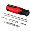 Tools Powerbuilt | Powerbuilt 9 In 1 Screwdriver W/ Double Inj Handle 941162