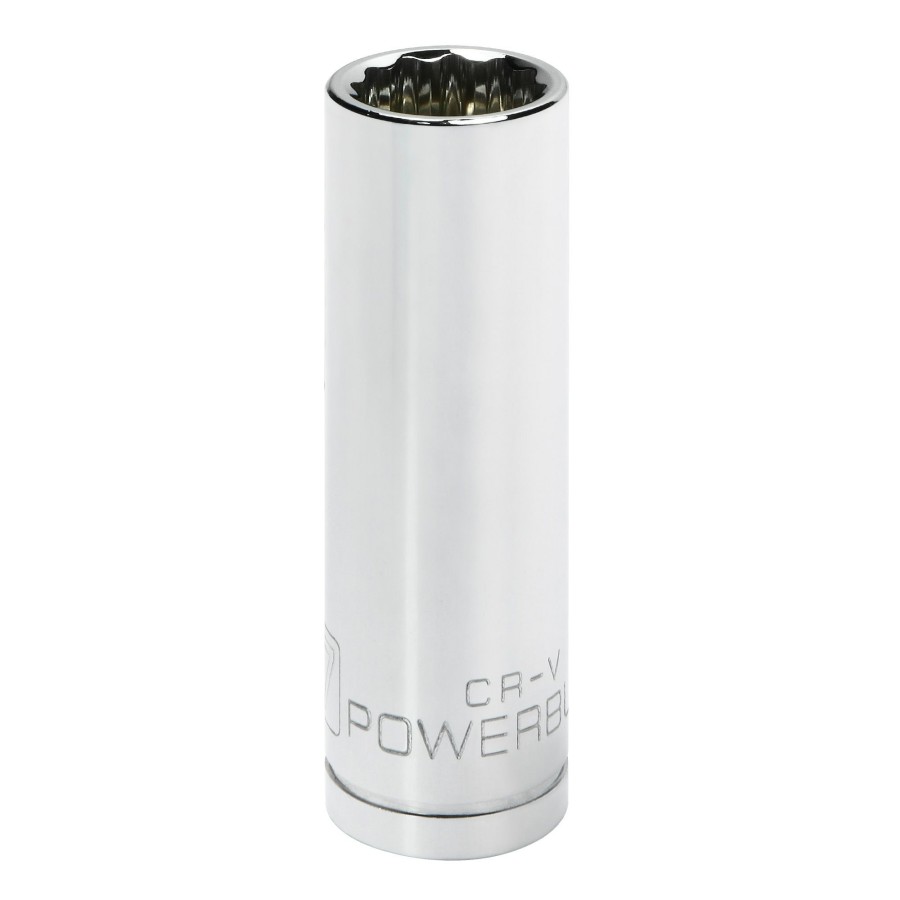 Tools Powerbuilt | Powerbuilt 1/2 In. Drive X 17Mm 12 Point Deep Socket 940158