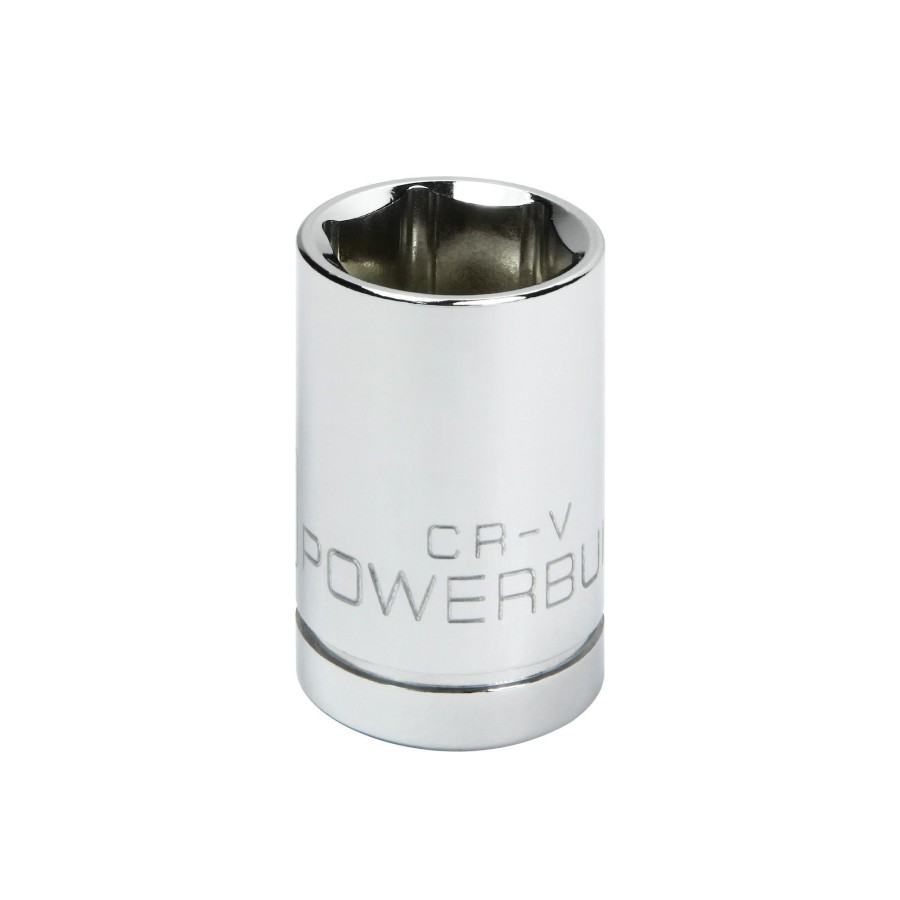 Tools Powerbuilt | Powerbuilt 1/2-Inch Drive 6 Point Sae Socket 11/16-Inch