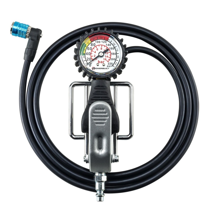 Tools Powerbuilt | Powerbuilt Tire Inflator With Gauge 240217