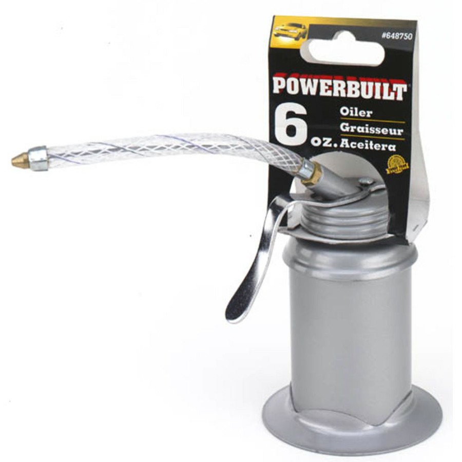 Tools Powerbuilt | Powerbuilt 6 Ounce Oil Can 648750