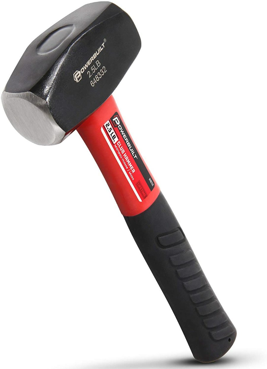 Tools Powerbuilt | Powerbuilt Alltrade 648332 2.5Lb Club Hammer With Fg Handle