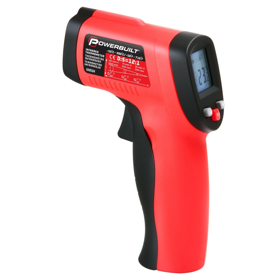 Tools Powerbuilt | Powerbuilt Infrared Thermometer 648564