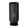 Tools Powerbuilt | Powerbuilt 3/8 In. Drive X 19 Mm 6 Point Deep Well Impact Socket 647269