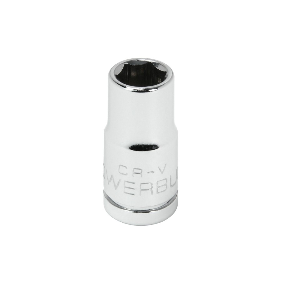 Tools Powerbuilt | Powerbuilt 1/4 Inch Drive X 9/32 Inch 6 Point Shallow Socket 648274