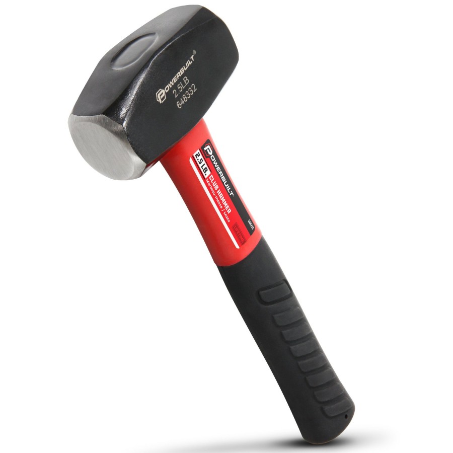 Tools Powerbuilt | Powerbuilt 2-1/2 Pound Hand Drilling Sledge Hammer 648332