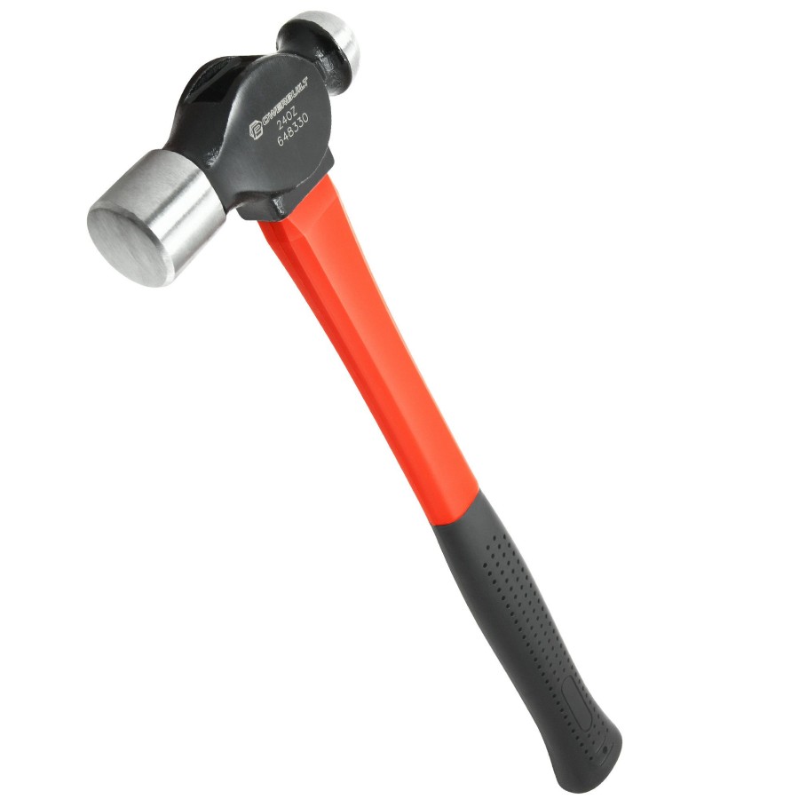 Tools Powerbuilt | Powerbuilt 24 Ounce Ball Peen Hammer 648330