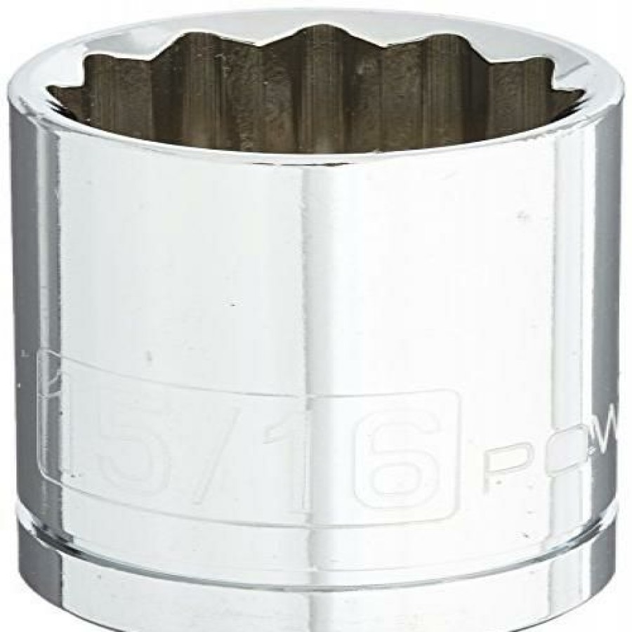 Tools Powerbuilt | Powerbuilt 642006 1/2 Dr. 12 Pt. Sae Standard Socket, 15/16