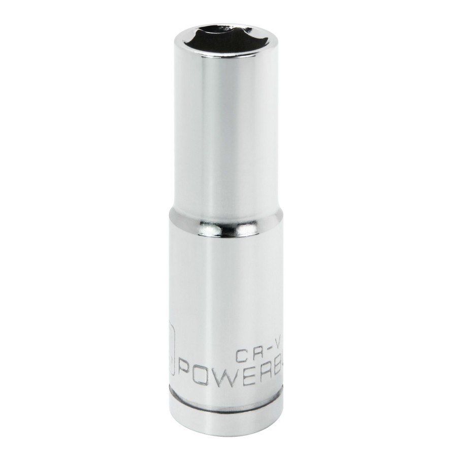 Tools Powerbuilt | Powerbuilt 1/2 Inch Drive X 14 Mm 6 Point Deep Socket 642208