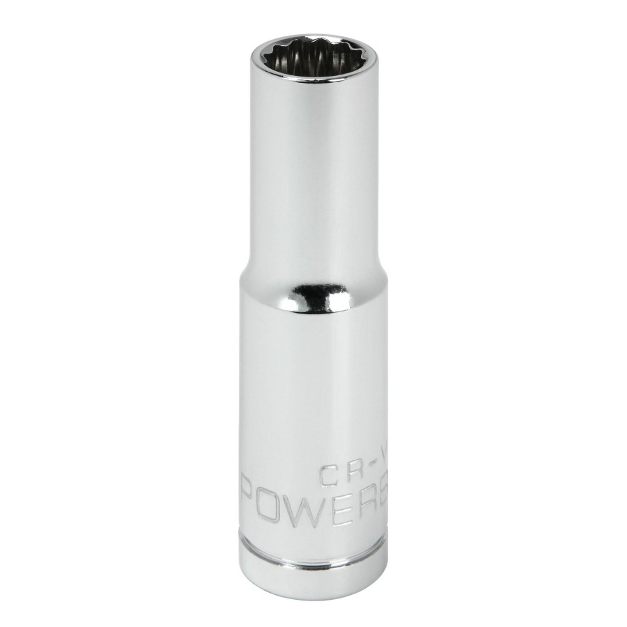 Tools Powerbuilt | Powerbuilt 3/8 In. Drive X 10Mm 12 Point Metric Deep Socket 940060