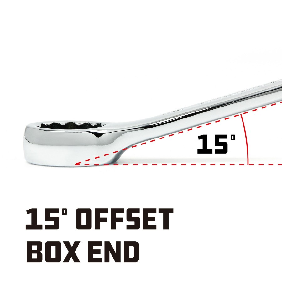 Tools Powerbuilt | Powerbuilt 10 Mm Fully Polished Metric Combination Wrench 644114