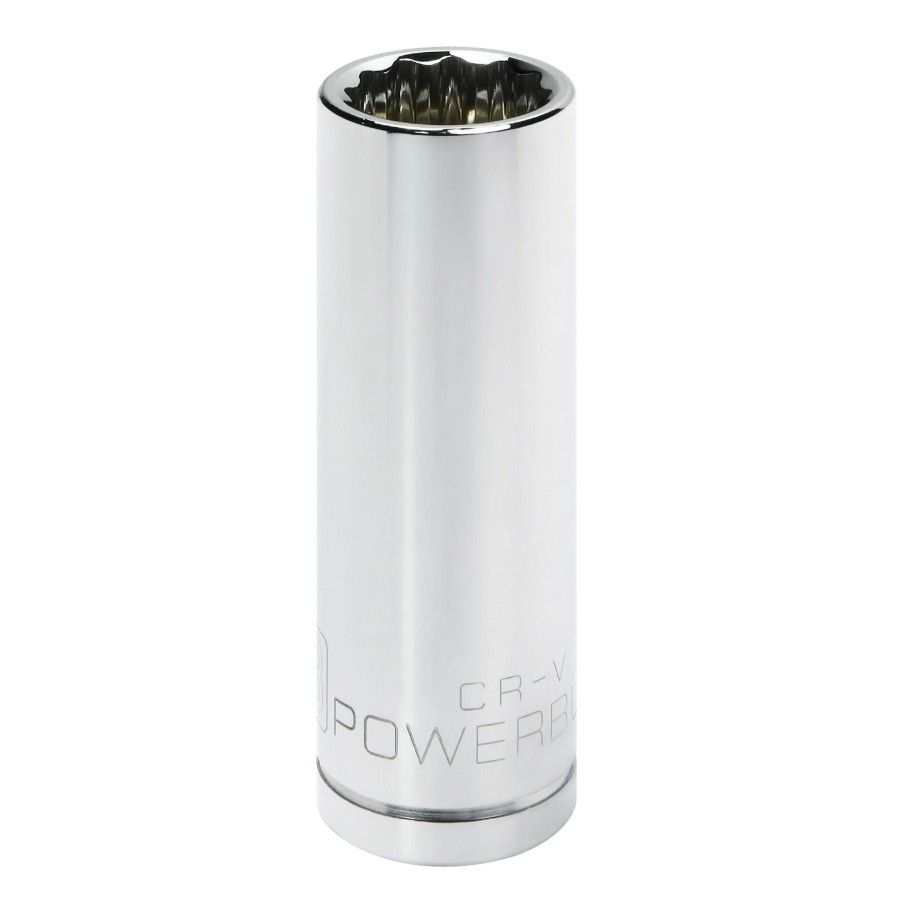 Tools Powerbuilt | Powerbuilt 1/2 In. Drive X 18Mm 12 Point Deep Socket 940159