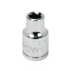 Tools Powerbuilt | Powerbuilt 3/8 In. Drive X 8Mm 6 Point Metric Socket 940023