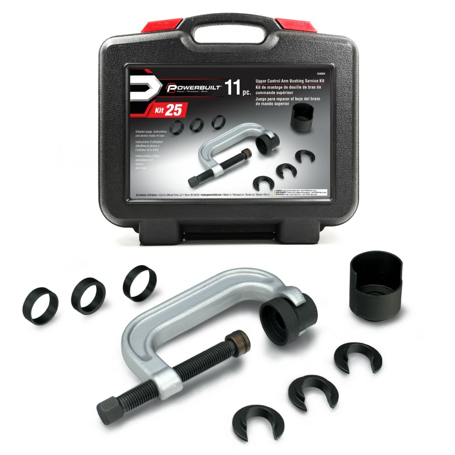 Tools Powerbuilt | Powerbuilt Upper Control Arm Bushing Service Set 648604