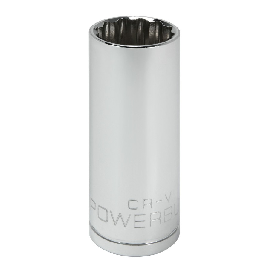 Tools Powerbuilt | Powerbuilt 3/8 In. Drive X 3/4 In. 12 Point Sae Deep Socket 940050