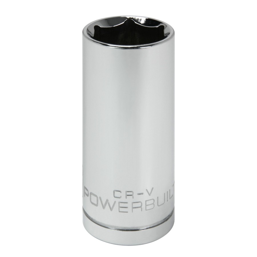 Tools Powerbuilt | Powerbuilt 3/8 Inch Drive X 13/16 Inch 6 Point Deep Socket 641207