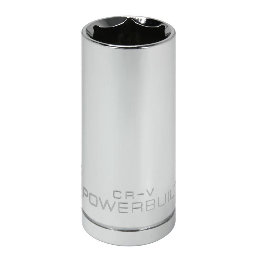 Tools Powerbuilt | Powerbuilt 3/8 In. Drive X 21Mm 6 Point Deep Socket 21 Mm 641220