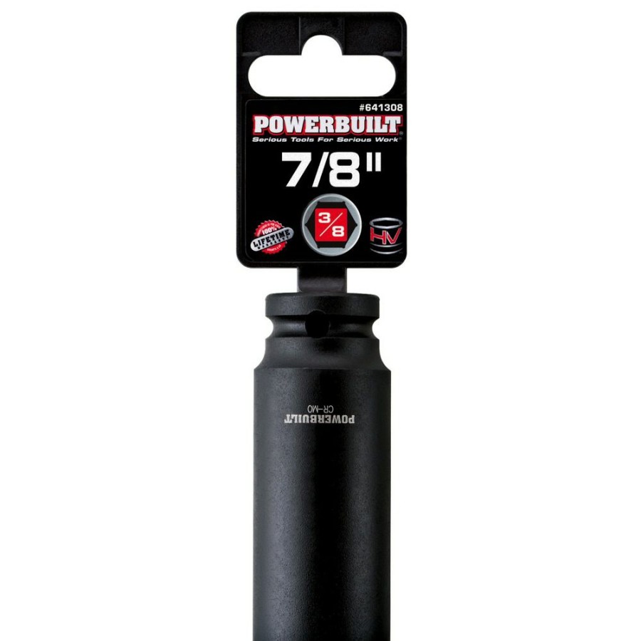 Tools Powerbuilt | Powerbuilt 3/8 Dr. 7/8 Deep Impact Socket 641308