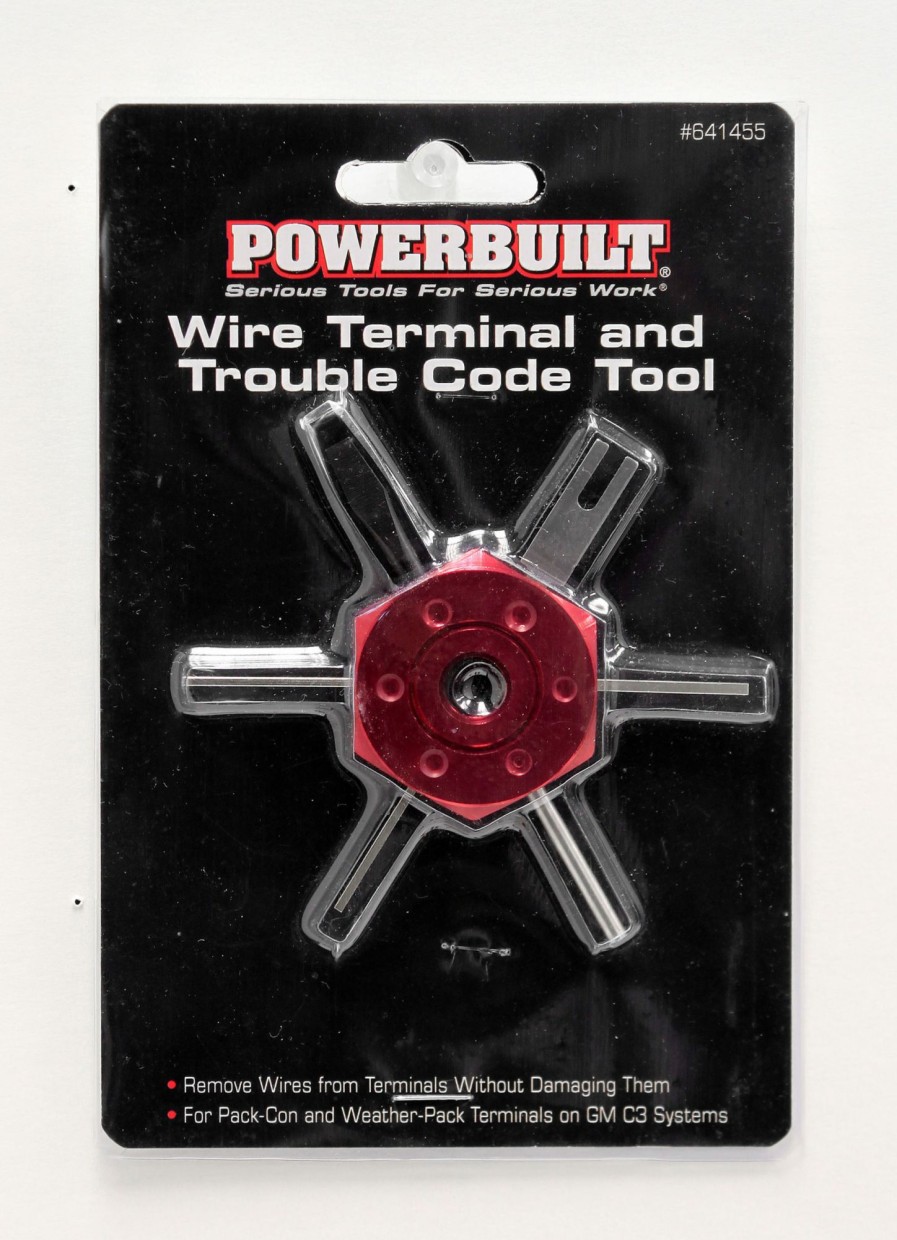 Tools Powerbuilt | Powerbuilt Wire Terminal & Trouble Code Tool 641455