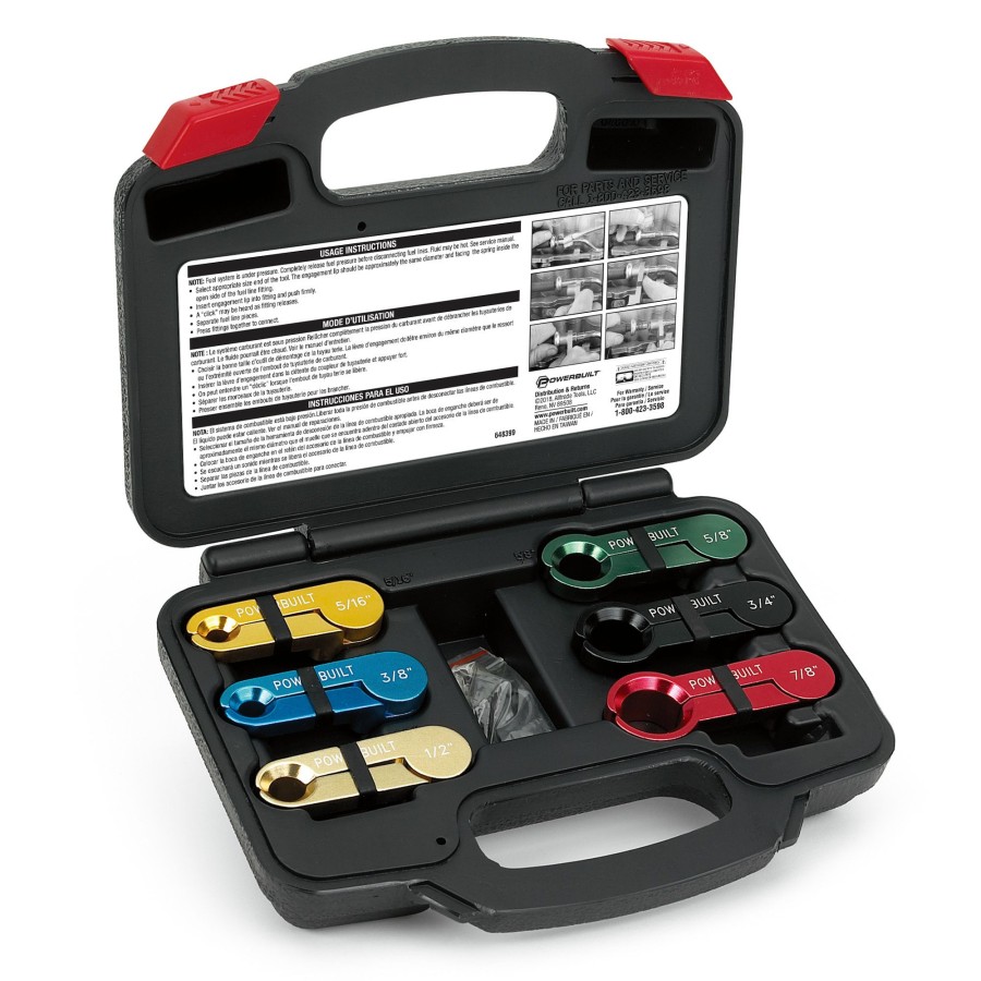 Tools Powerbuilt | Powerbuilt 6 Piece Master Disconnect Set 648399