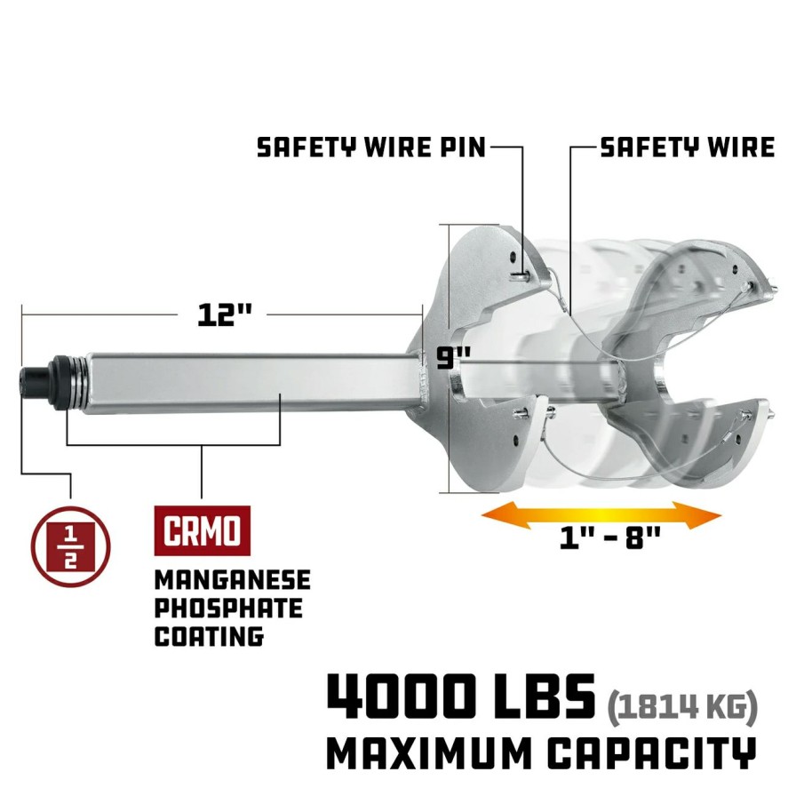 Tools Powerbuilt | Powerbuilt Strut Tool / Strut Coil Spring Compressor 641429