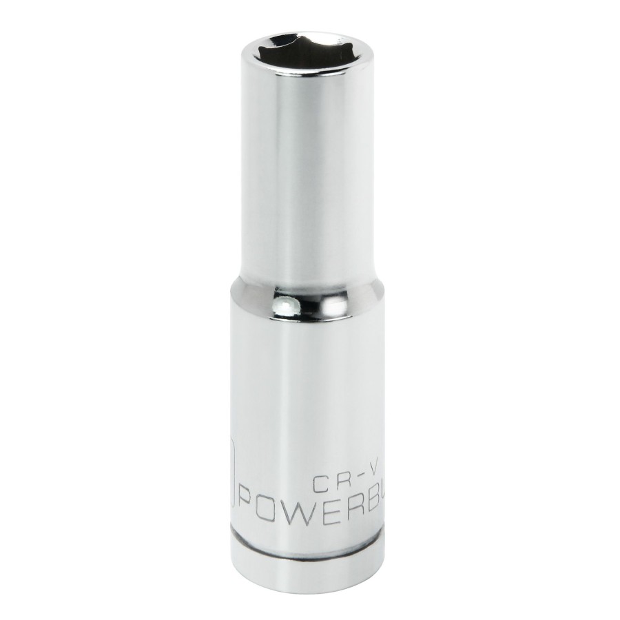 Tools Powerbuilt | Powerbuilt 1/2 Inch Drive X 1/2 Inch 6 Point Deep Socket 642344