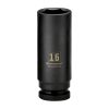 Tools Powerbuilt | Powerbuilt 3/8 In. Drive X 16 Mm 6 Point Deep Well Impact Socket 647150