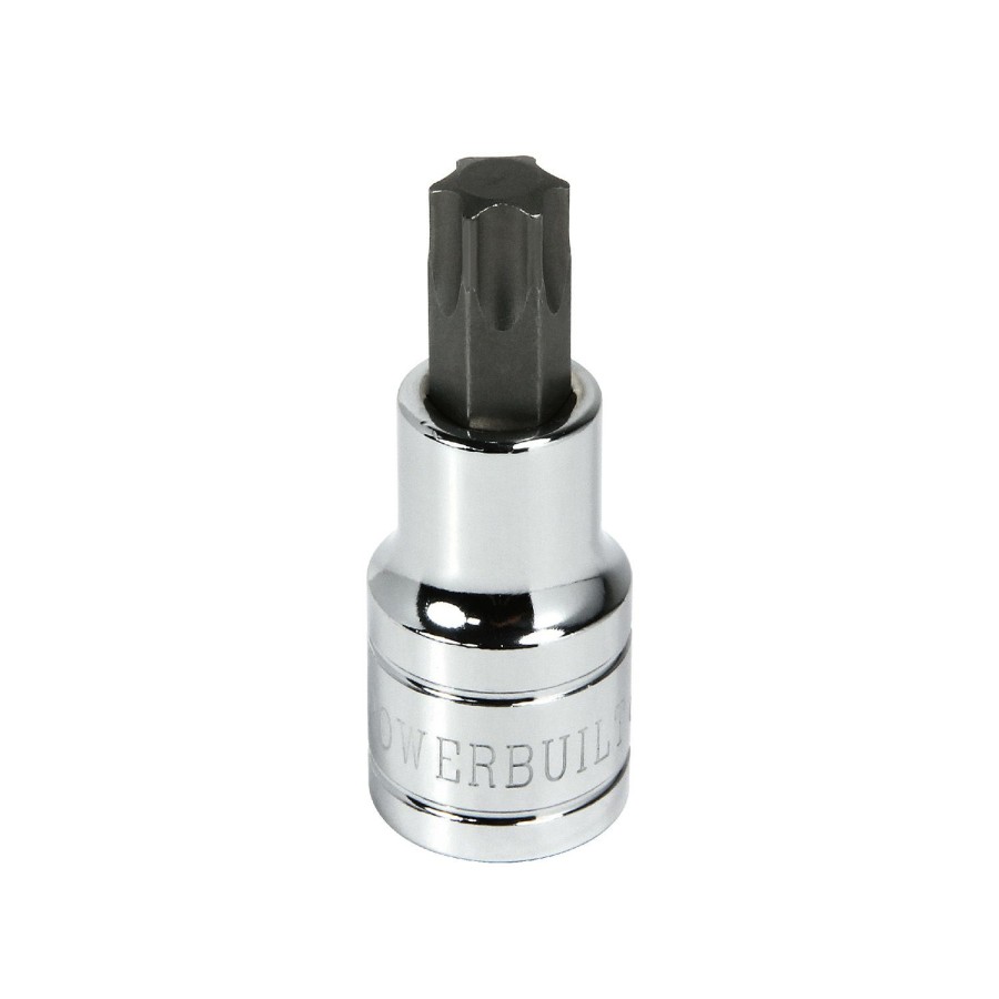 Tools Powerbuilt | Powerbuilt 1/2 Drive T-55 Torx Bit Socket, Star Bit 642400