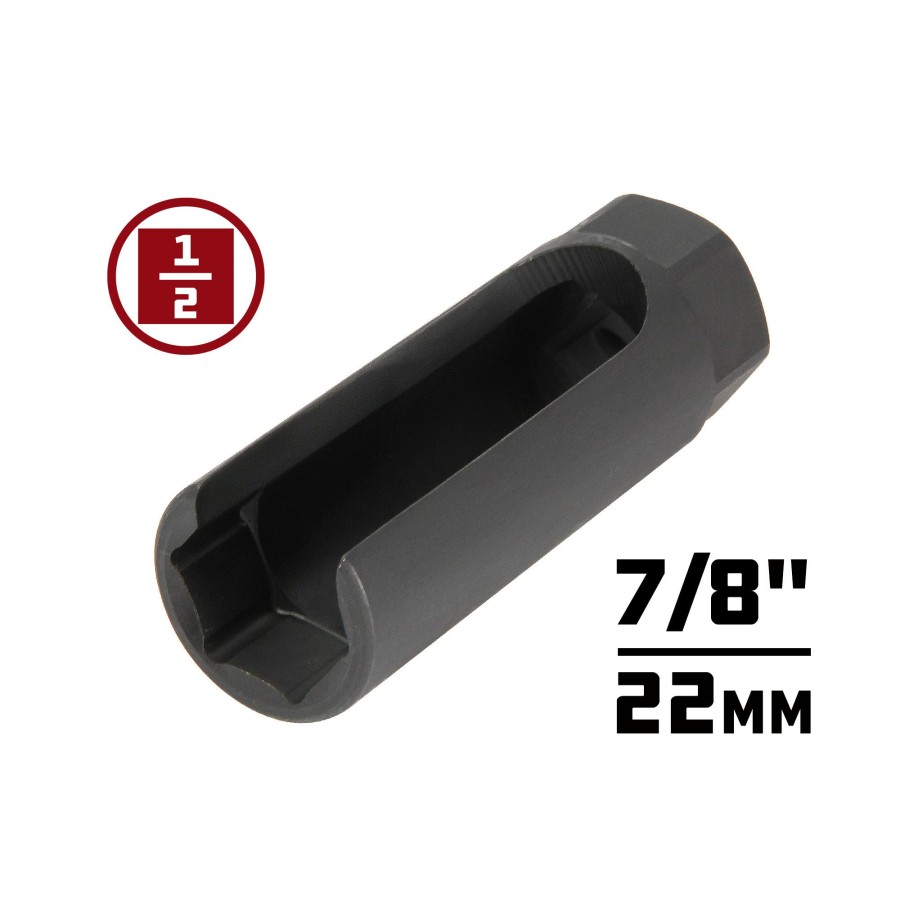 Tools Powerbuilt | Powerbuilt 1/2 Inch Drive 7/8 Inch 22 Mm Oxygen O2 Sensor Socket 648442