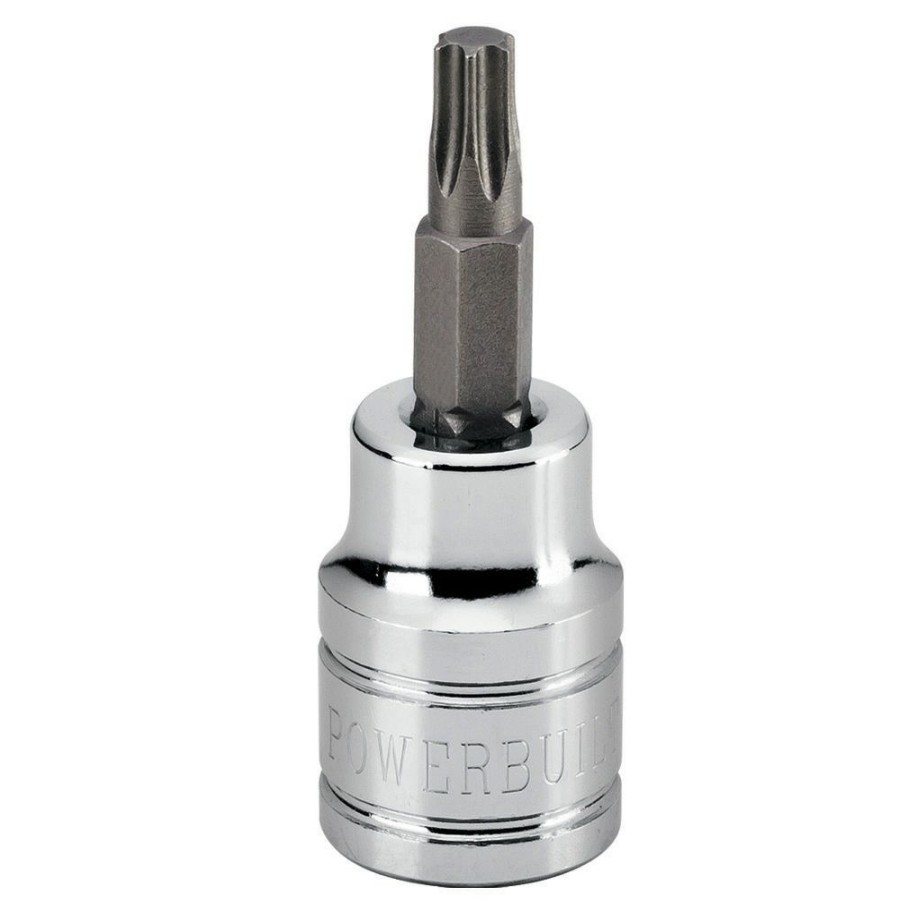 Tools Powerbuilt | Powerbuilt 3/8-Inch Drive T-27 Star Bit Socket 648524