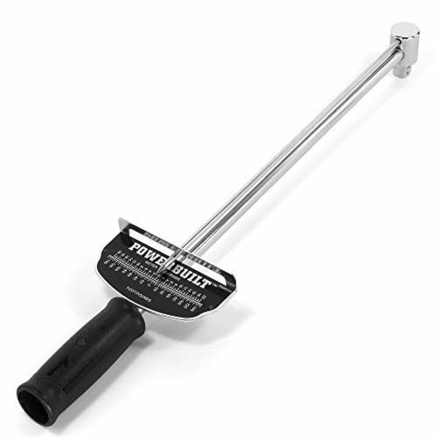 Tools Powerbuilt | Powerbuilt 1/2-Inch Drive Needle Torque Wrench, 0 To 140 Ft. Lbs