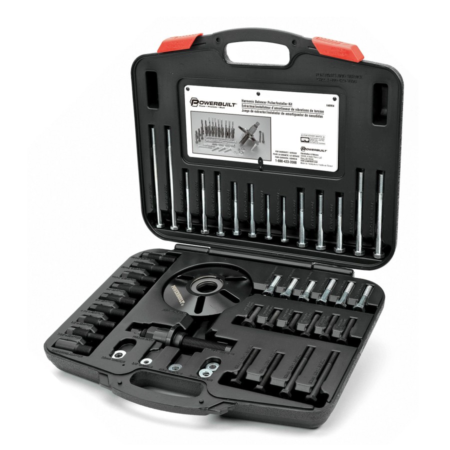 Tools Powerbuilt | Powerbuilt Harmonic Balancer Puller And Installer Kit 648994