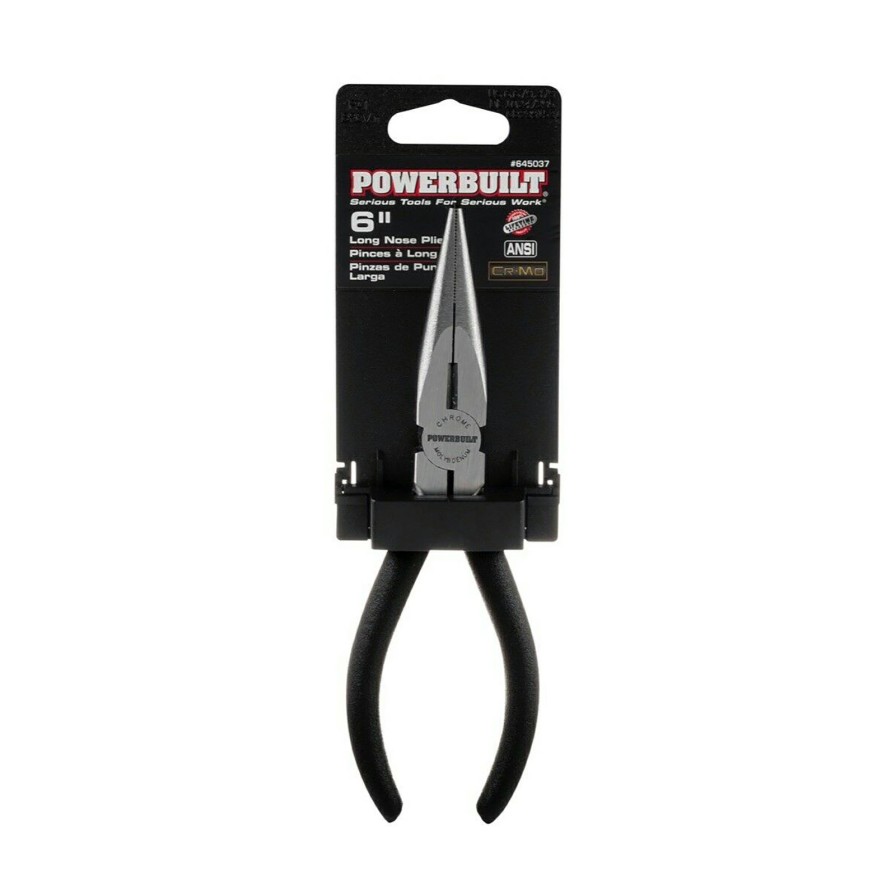 Tools Powerbuilt | Powerbuilt 6 Long Nose Plier