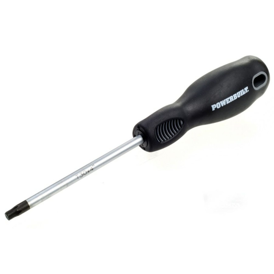 Tools Powerbuilt | Powerbuilt T-30 X 4 Inch Star Driver With Double Injection Handle 646159