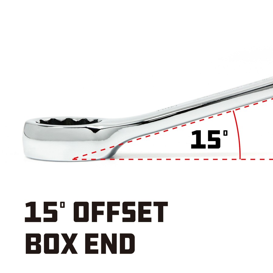 Tools Powerbuilt | Powerbuilt 6 Mm Fully Polished Metric Combination Wrench 644110