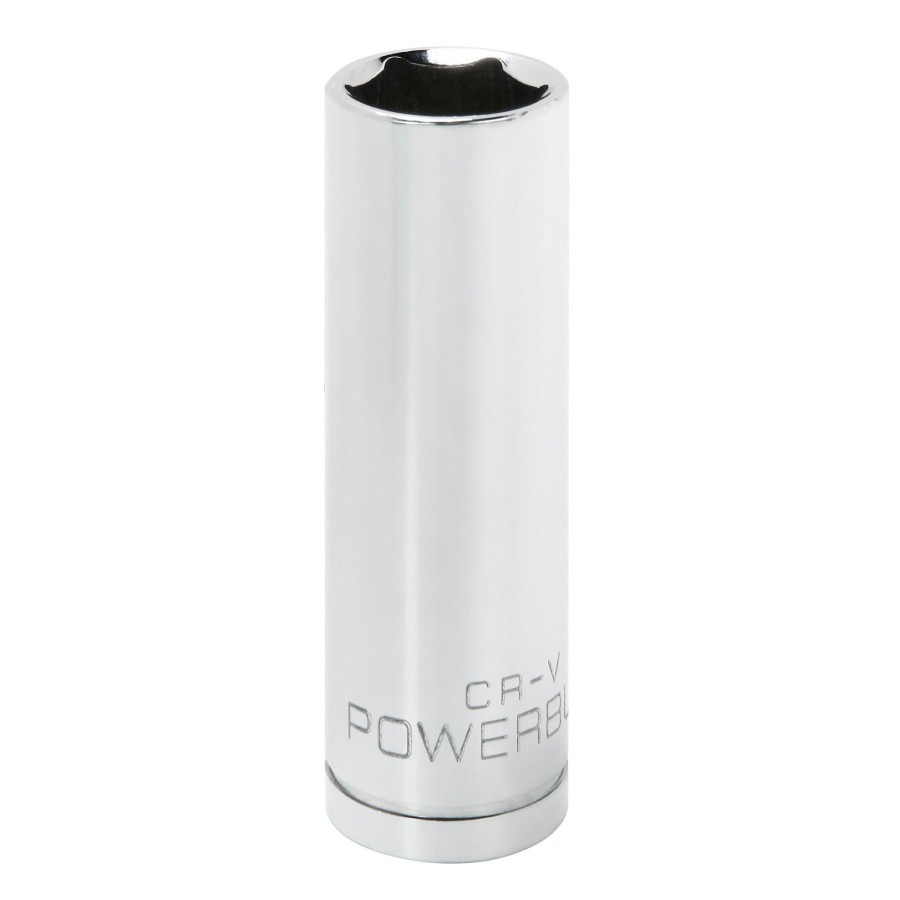 Tools Powerbuilt | Powerbuilt 1/2 Inch Drive X 11/16 Inch 6 Point Deep Socket 642202