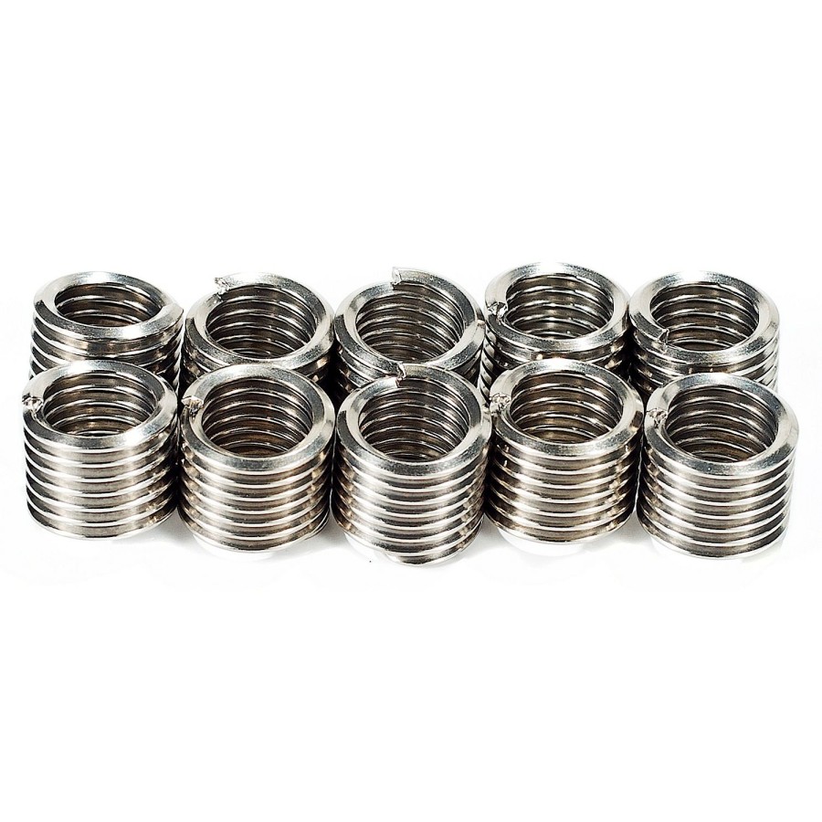 Tools Powerbuilt | Powerbuilt 10 Piece Helical Screw Thread Insert Set Coarse 3/8-16 X 1.5D 647945